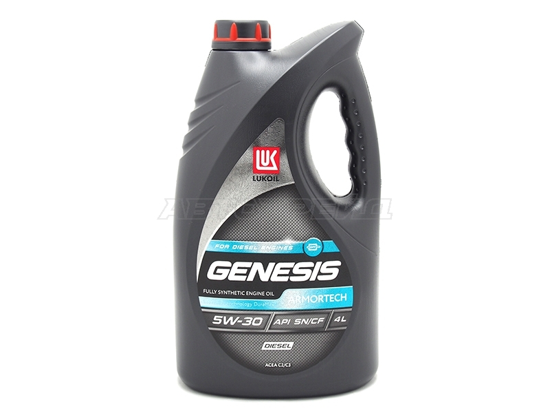 LUKOIL Лукойл Genesis Armortech Diesel 5W30 (4L)_Масло Моторное Синт LUKOIL 3149855