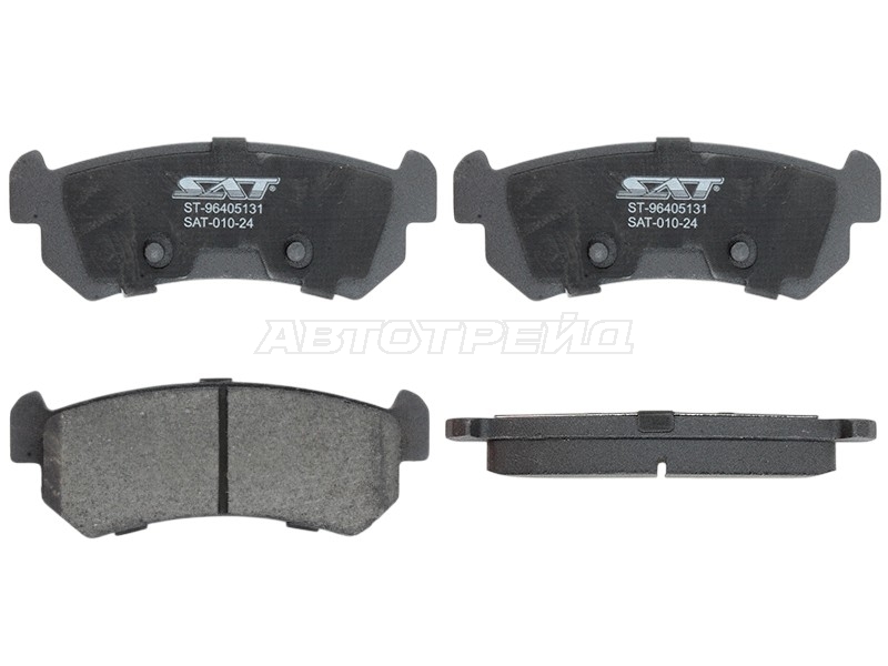 Колодки тормозные (Сзади) Chevrolet Lacetti 04-13 / Daewoo Nubira 97-05