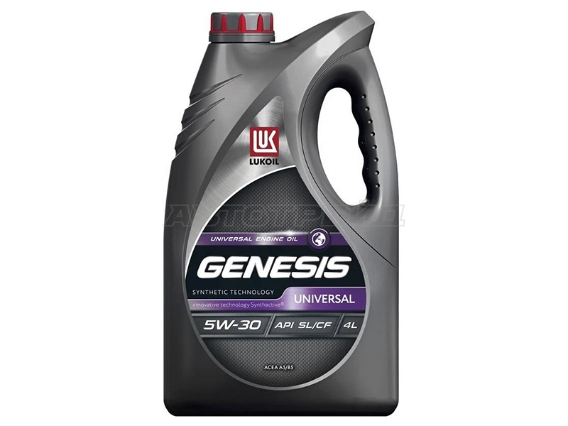 Масло ЛУКОЙЛ GENESIS UNIVERSAL 5W30 4л моторное (синт) LUKOIL 3148621