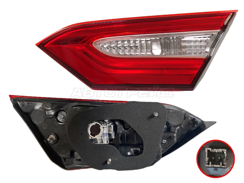 Фонарь в крышку багажника Toyota Camry (XV70) 17-22 (Справа)