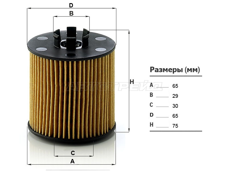 MANN HU712/6X