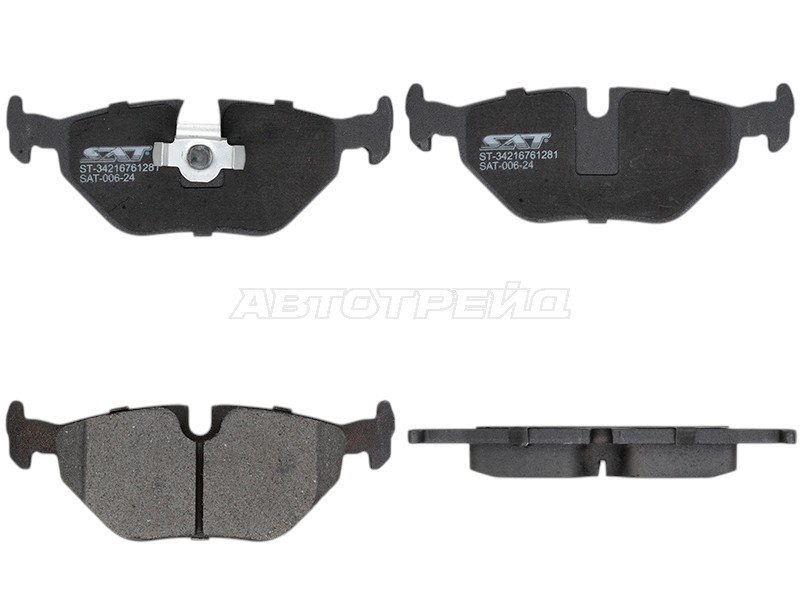 Колодки тормозные (Сзади) BMW 3-Series 90-00 / 5-Series 95-04