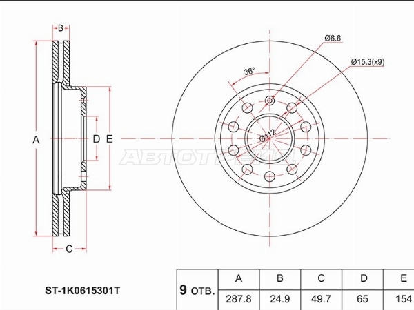 SAT ST-1K0615301T