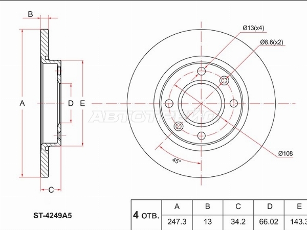 SAT ST-4249A5